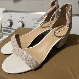 Betsey Johnson Pearl Sandals